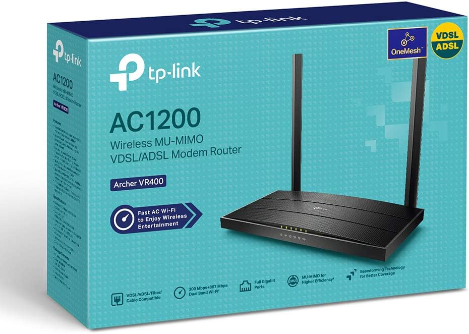 TP-LINK Archer VR400 amsi