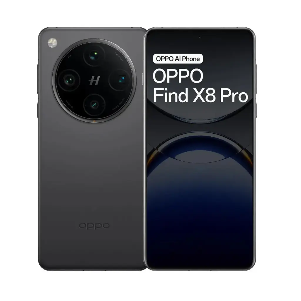 OPPO Find X8 Pro 5G (RAM 16 512GB)Batterie : 5 910 mAh Charge rapide Super Flash 80 W Charge, Charge flash sans fil 50 W
Caméra arrière : 50 MP + 50 MP + 50 MP + 50 MP, Écran : OLED de 6,7 pouces,