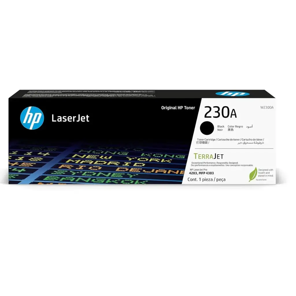 HP 230A Cartouche de toner laser d'origine pour Hp LaserJet Pro M203 , Hp LaserJet Pro M203dn , Hp LaserJet Pro M203dw