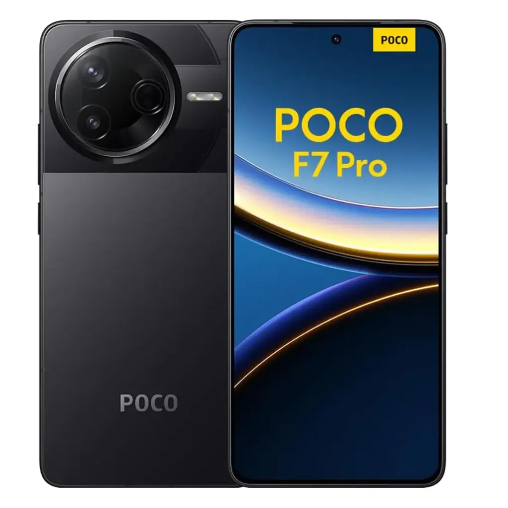 POCO F7 Pro-Xiaomi (RAM 12Go512Go) Noir, Batterie 6000mAh, Hyper Charge 90W, Hyper AI, 6,67 pouces, 50 MP