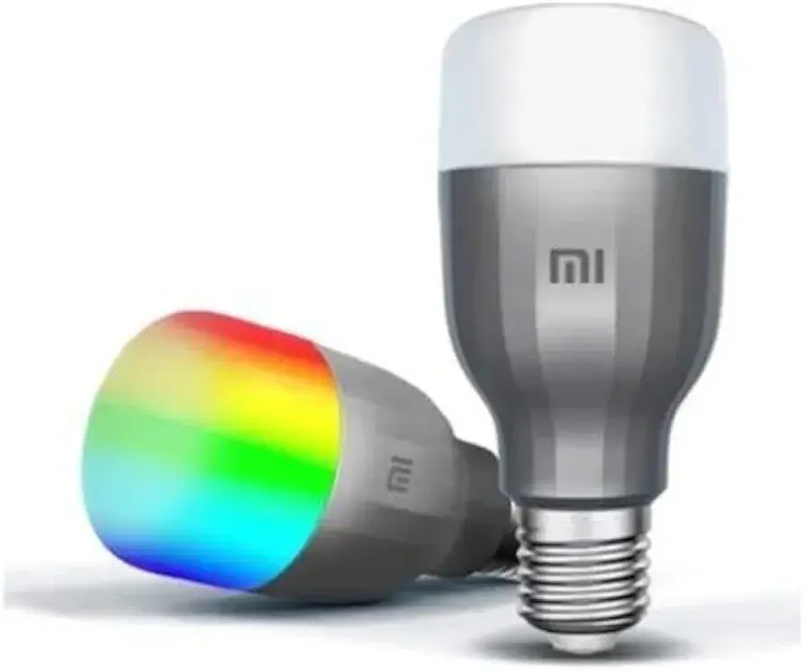 Xiaomi Mi Smart LED Bulb Essential - Alexa Google Assistant, Faible consommation d'énergie, avec une durée de vie de 25 000 heures La Mi LED Smart Bulb (Warm White) émet jusqu'à 810lm de luminosité en utilisant seulement