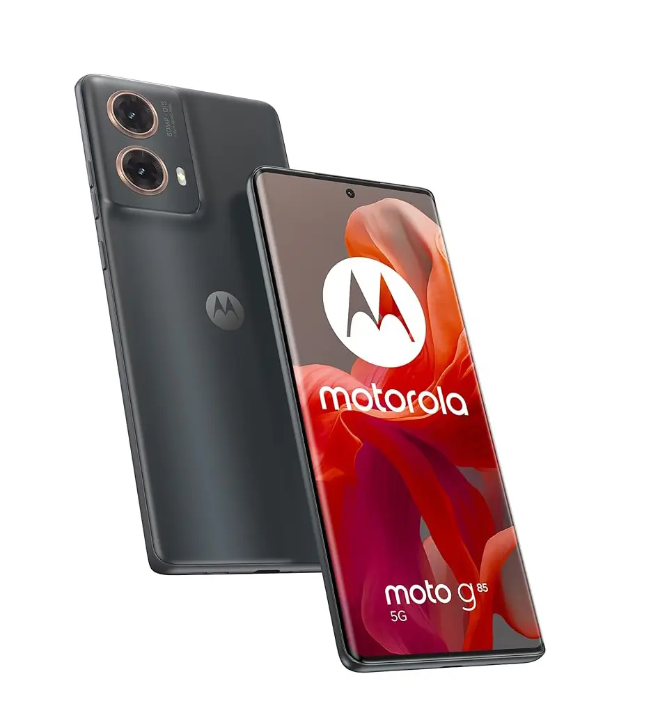 Motorola G85 5G, 128Go RAM 8 Go, écran incurvé 6,7", Double capteur 50 MP, Batterie 5000 mAh, Charge Rapide 30W,