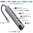 Adaptateur Multi-Port USB-C 8 En 1