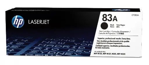HP 83A toner LaserJet noir
