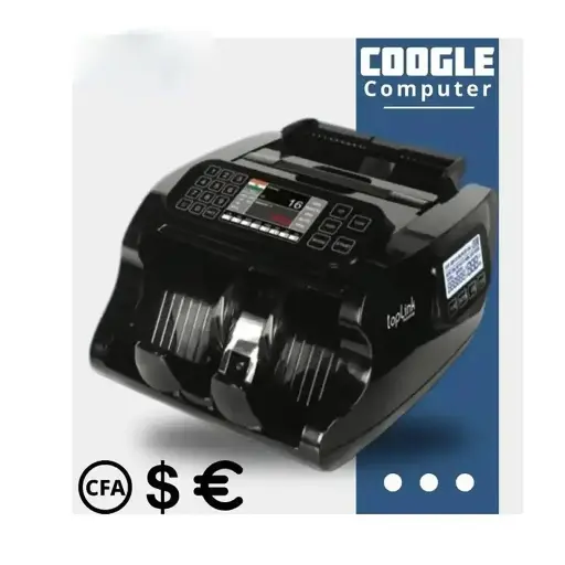TOPLINK compteur de billets TL-MC-41 - Détecteur De Faux Billet - Capacité : 200 billets-Taille des billets pris en charge : 50 × 110 mm