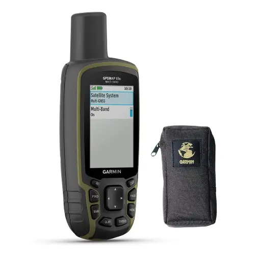 Garmin GPSMAP 65s - Appareil de Navigation Portable Extérieur GPS - avec Mallette de Transport, écran couleur 2,6 pouces