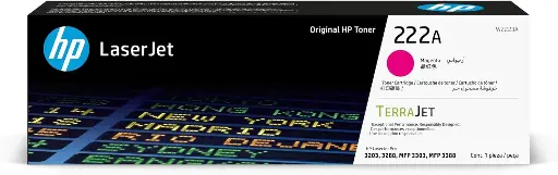 HP 222A LaserJet Cartouche de toner noir d'origine  W2220A, 1 300 pages