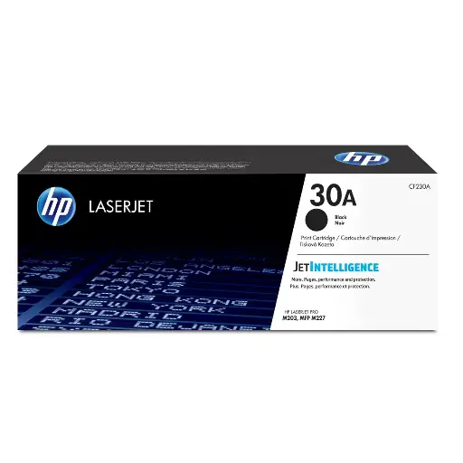 HP 30A CF230A Toner Noir Authentique pour HP LaserJet Pro M203 / M277