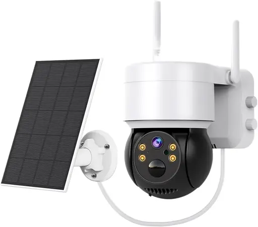Caméra de sécurité solaire