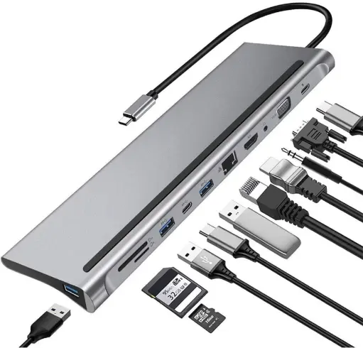 Hub USB-C 11 ports