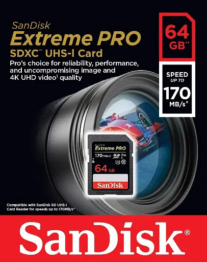 Carte Mémoire microSDXC SanDisk Extreme PRO